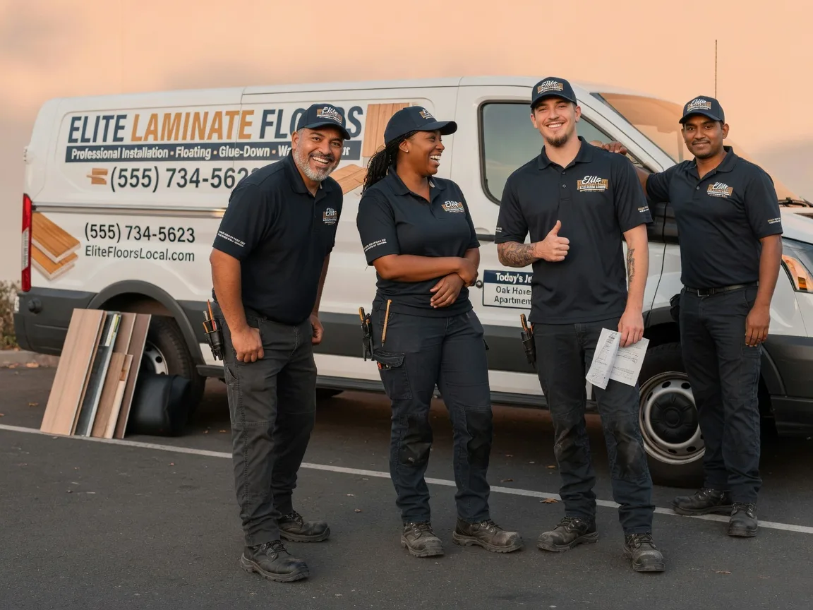 Laminate flooring installation company in Manderson, SD